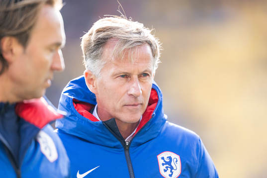 Head coach Andries Jonker of Netherlands