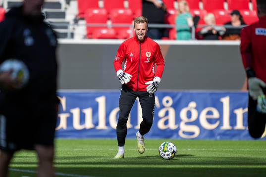 Goalkeeper Ricardo Friedrich of Kalmar