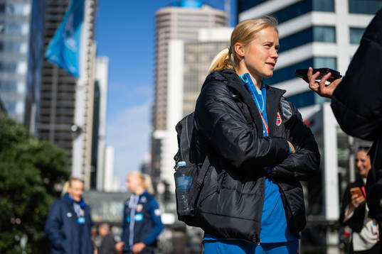 Julie Blakstad of the Norwegian women’s national football