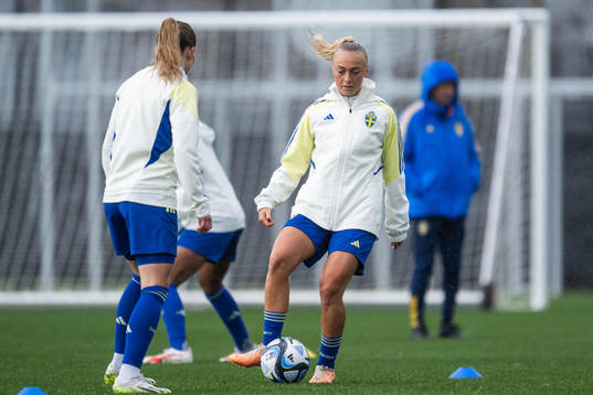 Hanna Bennison of the Swedish women's national football