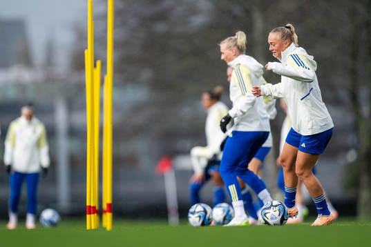Hanna Bennison of the Swedish women's national football