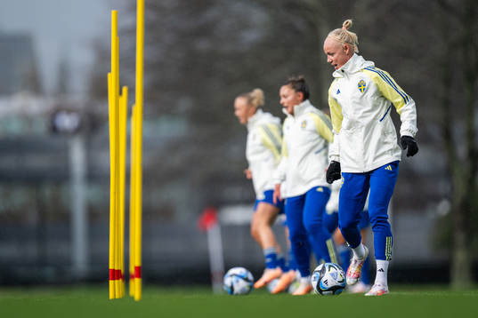 Caroline Seger of the Swedish women's national football