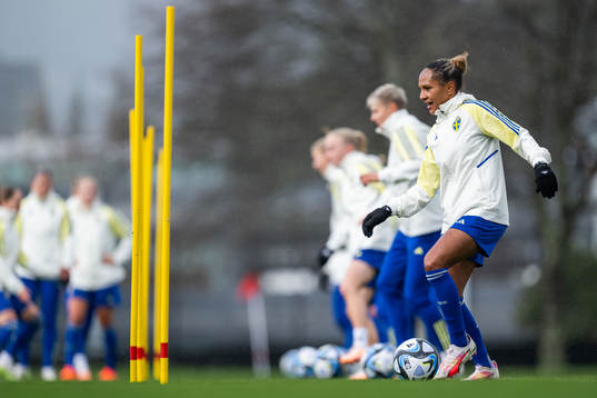Madelen Janogy of the Swedish women's national football