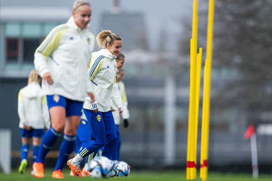 Nathalie Björn of the Swedish women's national football