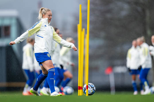 Rebecka Blomqvist of the Swedish women's national football