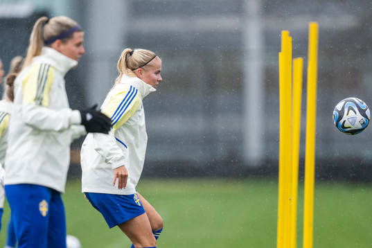 Stina Lennartsson of the Swedish women's national football