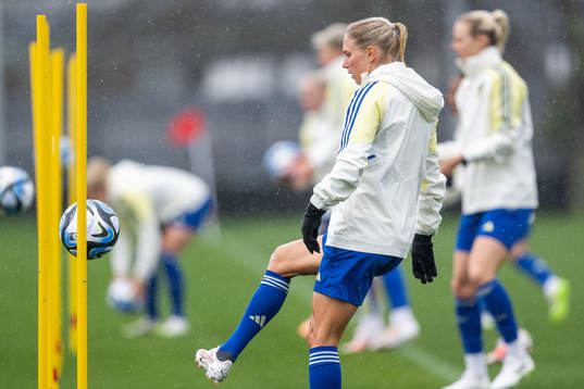 Jonna Andersson of the Swedish women's national football