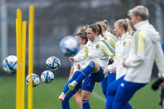 Elin Rubensson of the Swedish women's national football