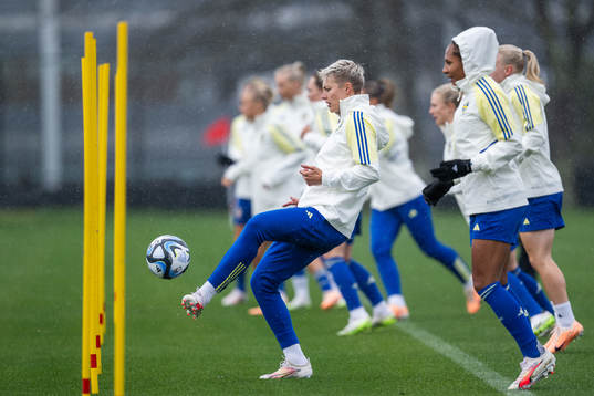 Lina Hurtig of the Swedish women's national football team
