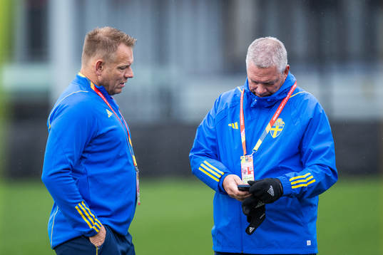 Head of Security Stefan Dejemyr and Martin Fredman of the