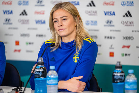 Fridolina Rolfö of the Swedish women's national football