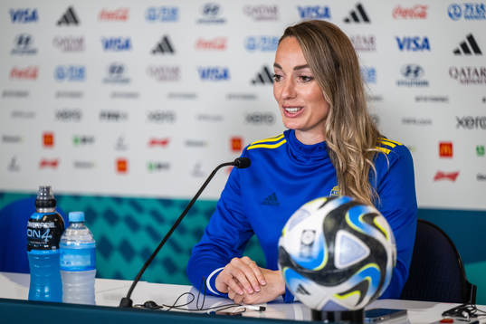 Kosovare Asllani of the Swedish women's national football