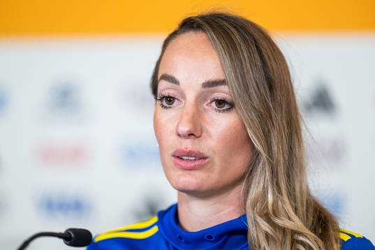 Kosovare Asllani of the Swedish women's national football