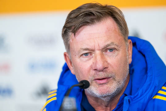 Head coach Peter Gerhardsson of the Swedish women's