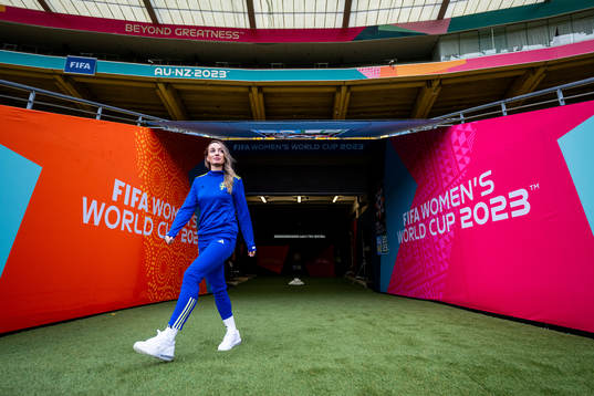 Kosovare Asllani of the Swedish women’s national football