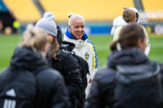 Caroline Seger of the Swedish women’s national football