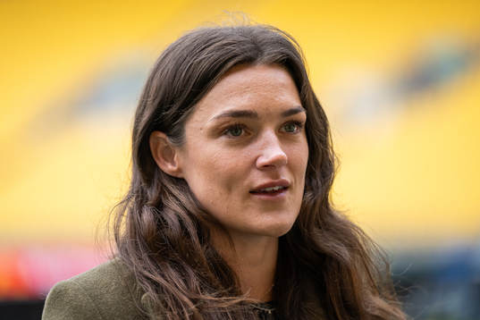 Saga Fredriksson of Swedish broadcaster Viaplay