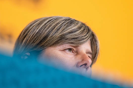 Head coach Milena Bertolini of the Italian women's national