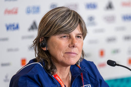 Head coach Milena Bertolini of the Italian women's national
