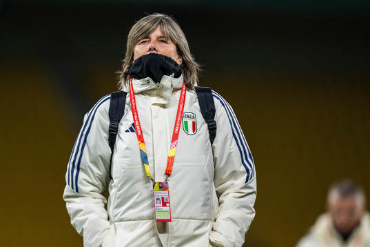 Head coach Milena Bertolini of the Italian women's national