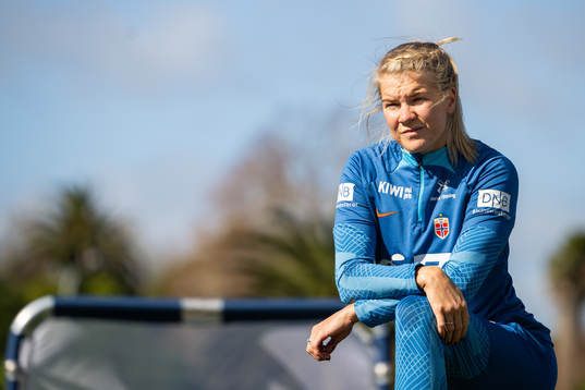 Ada Hegerberg of the Norwegian women’s national football