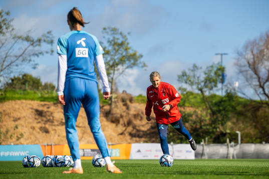 Hege Riise, head coach of the Norwegian women’s national