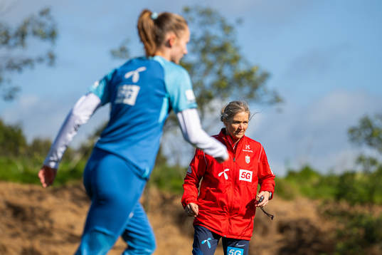 Hege Riise, head coach of the Norwegian women’s national