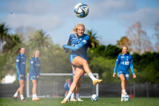 Guro Bergsvand of the Norwegian women’s national football