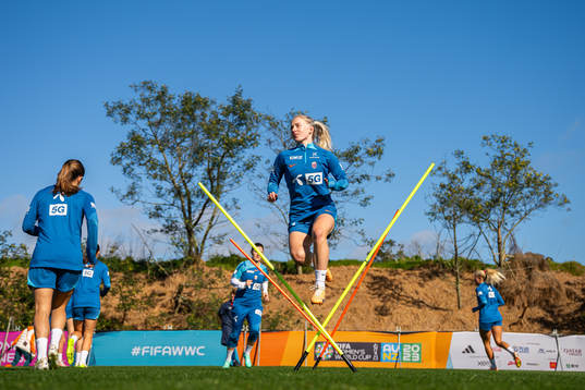 Thea Bjelde of the Norwegian women’s national football
