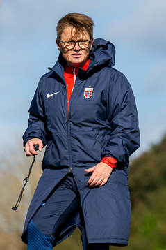 Monica Knudsen, assistant coach of the Norwegian women’s
