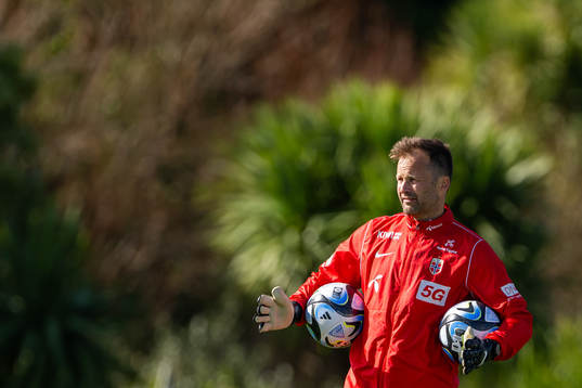 Jon Knudsen, goalkeeper coach of the Norwegian women’s