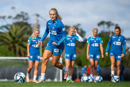 Amalie Eikeland of the Norwegian women’s national