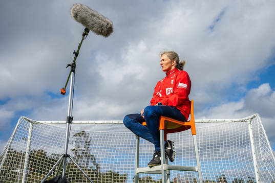 Hege Riise, head coach of the Norwegian women’s national