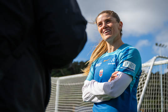Maren Mjelde of the Norwegian women’s national football