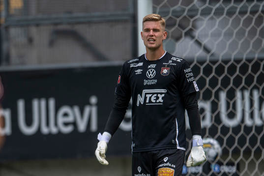 Örgrytes målvakt Mathias Nilsson