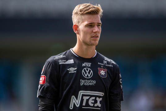 Örgrytes målvakt Mathias Nilsson