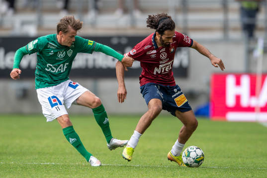 Brages Johan Arvidsson och Örgrytes Hady Saleh Karim
