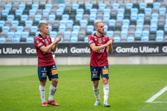 Örgrytes Isak Dahlqvist och Amel Mujanic