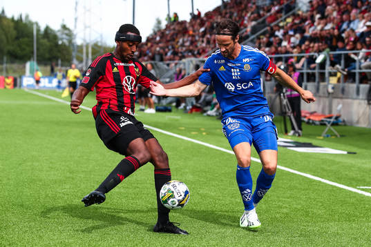 Östersunds Theodore Rask och GIF Sundsvalls Linus Hallenius