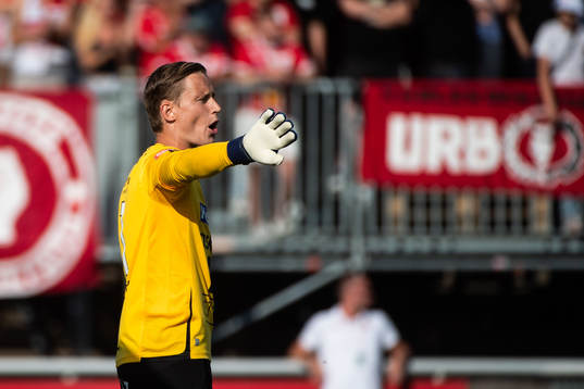 Degerfors målvakt Sondre Lovseth Rossbach