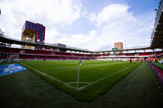Interiör vy av Visma Arena