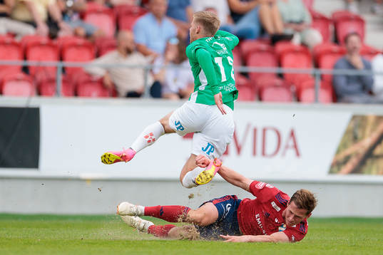 Jönköpings Södras Anton Thorsson och Östers Alex Thor