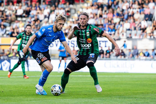 Halmstads Jack Cooper-Love och Varbergs Hampus Zackrisson