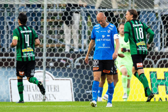 Halmstads Andreas Johansson deppar