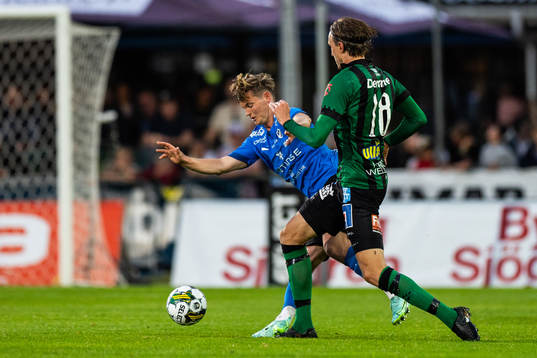 Halmstads Jonathan Svedberg och Varbergs Joakim Lindner