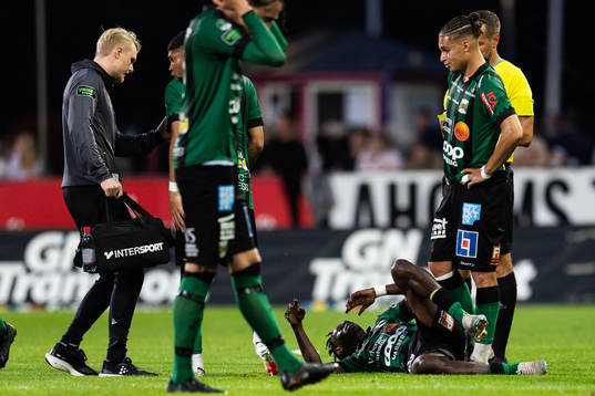 Varbergs Filipe Sisse har ont