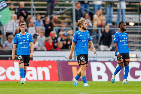 Halmstads Jonathan Svedberg, Jack Cooper-Love och Joseph