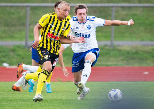 IFK Hässleholms Olle Kjellman Olblad I matchen i div. 2
