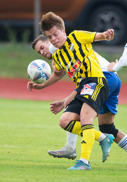 IFK Hässleholms Jussi Tikkanen I matchen i div. 2