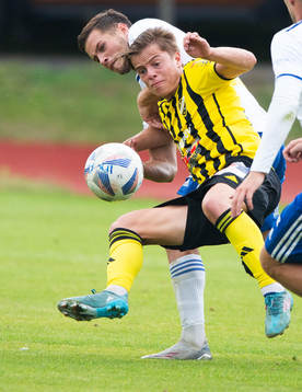 IFK Hässleholms Jussi Tikkanen I matchen i div. 2